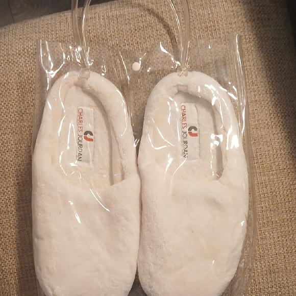 Charles Jourdan Men's Slippers White - Picture 1 of 5